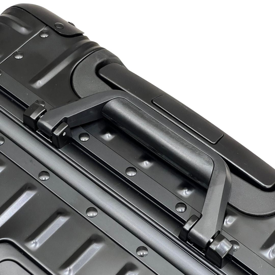 REAL Full Metal Aluminium 20 inch Cabin Carry on Luggage Suitcase - 55x40x20cm