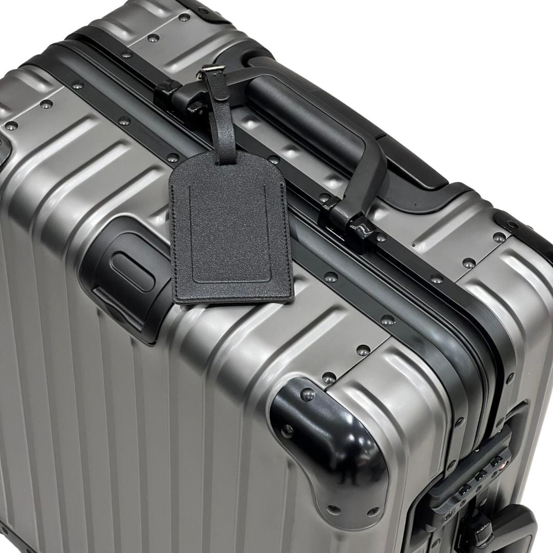 REAL Full Metal Aluminium 20 inch Cabin Carry on Luggage Suitcase - 55x40x20cm