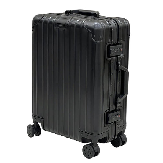 REAL Full Metal Aluminium 20 inch Cabin Carry on Luggage Suitcase - 55x40x20cm