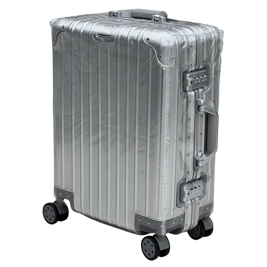 REAL Full Metal Aluminium 20 inch Cabin Carry on Luggage Suitcase - 55x40x20cm